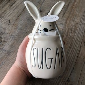 NEW Rae Dunn Easter Bunny SUGAR Jar
